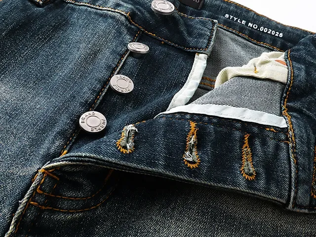Purple Brand Distressed Paint-Splatter Flared Jeans 8