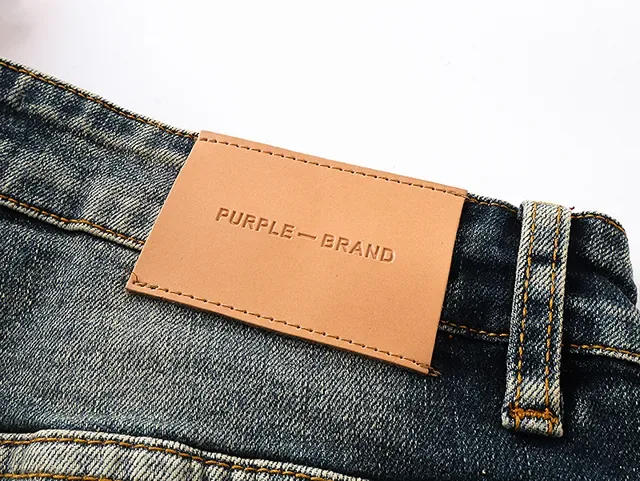 Purple Brand Distressed Paint-Splatter Flared Jeans 13