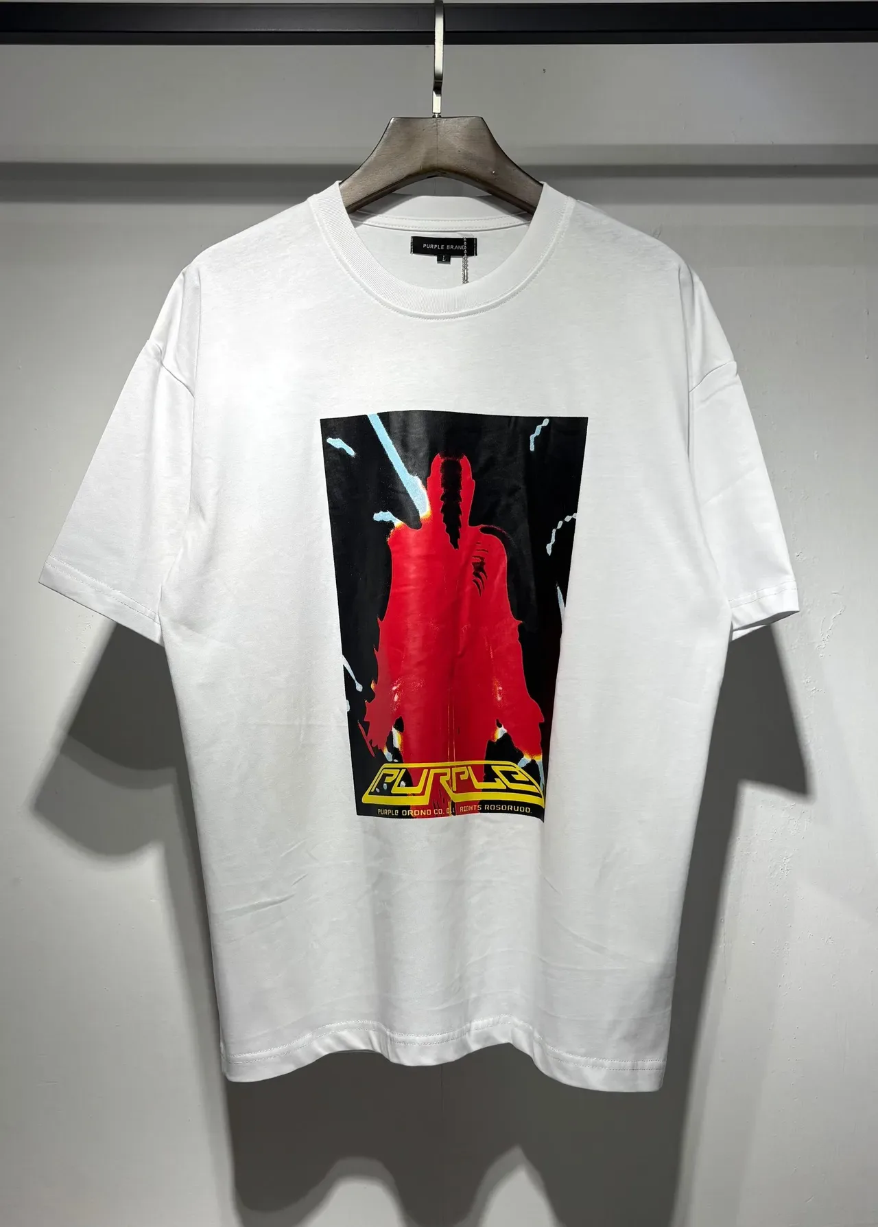 Purple Brand Oversized Graphic Print T-Shirt 6