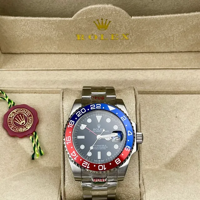 Rolex GMT-Master II Pepsi Black Dial Mechanical Watch 2