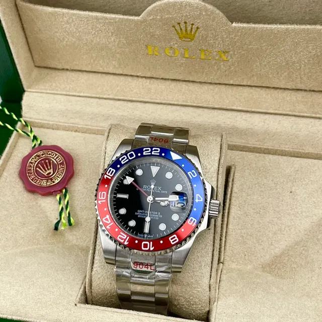 Rolex GMT-Master II Pepsi Black Dial Mechanical Watch 3