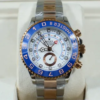 Rolex Yacht-Master II Blue Bezel Two-Tone Mechanical Watch