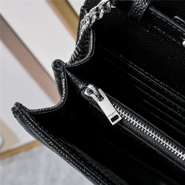 Saint Laurent Beige Or Matelassé Couture Chevron Flap d'enveloppe Sac à chaîne 4