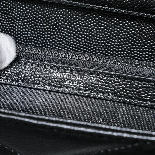 Saint Laurent Beige Or Matelassé Couture Chevron Flap d'enveloppe Sac à chaîne 20