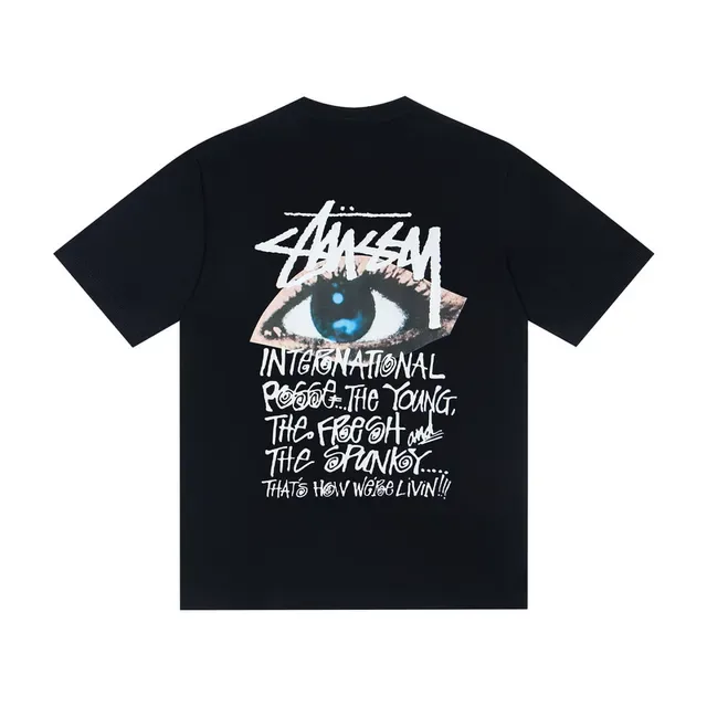 Stussy International Reggae Eye Graphic T-Shirt 4