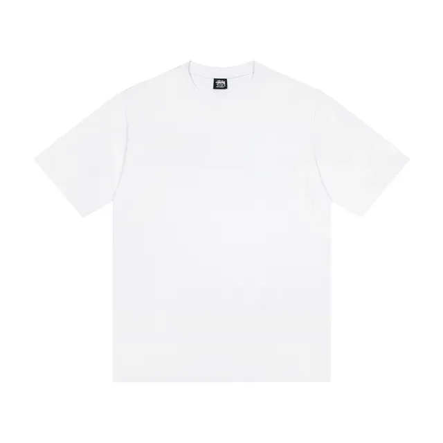 Stussy Stock Logo Circular Crown Back Print T-Shirt 4