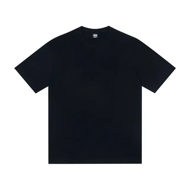 Stussy Stock Logo Circular Crown Back Print T-Shirt 6