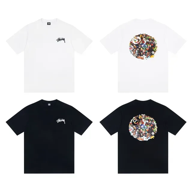 Stussy Stock Logo Graphic T-Shirt 2