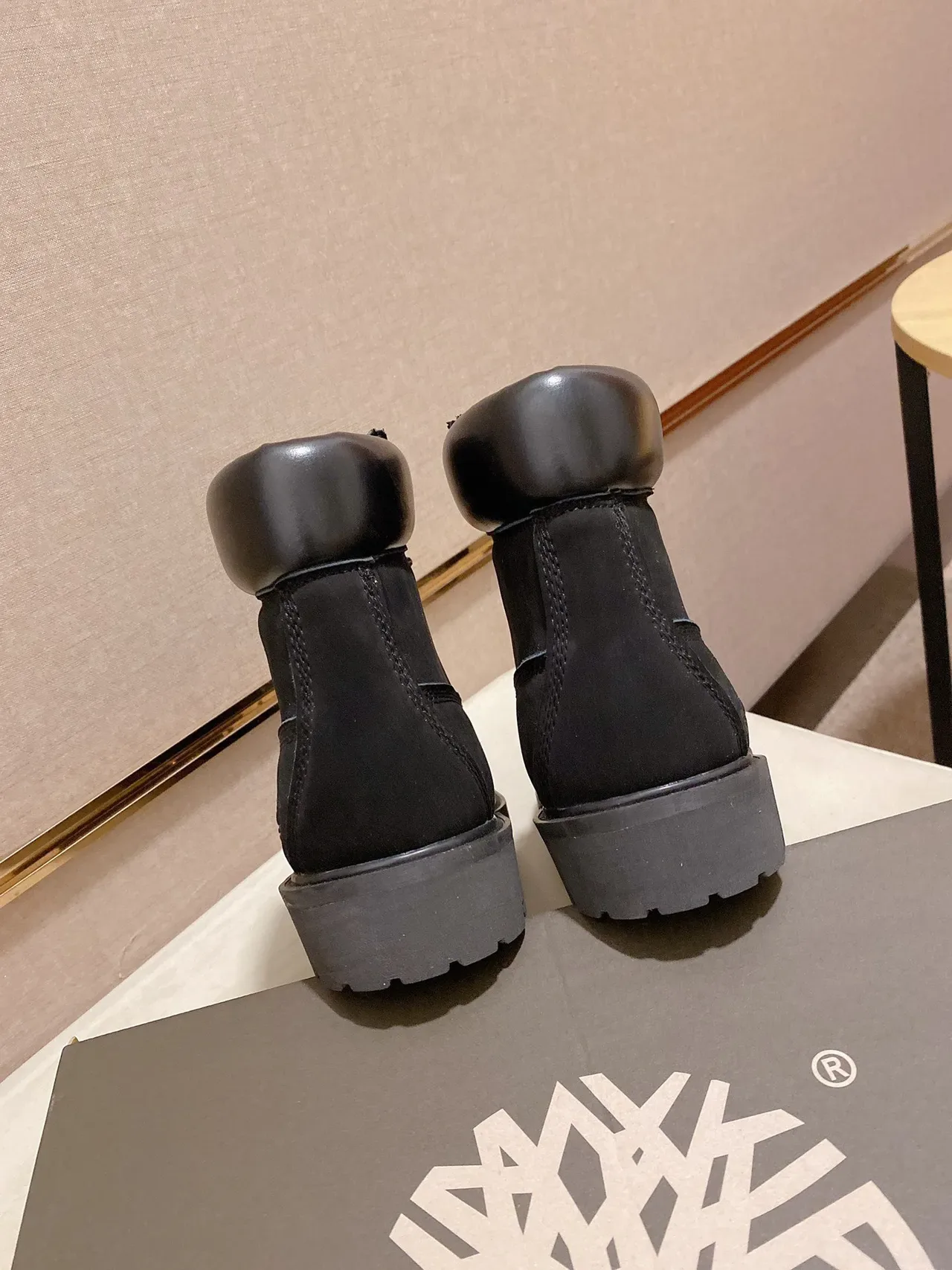 Timberland Premium بوت عمل 6 إنش أسود نابوك 3