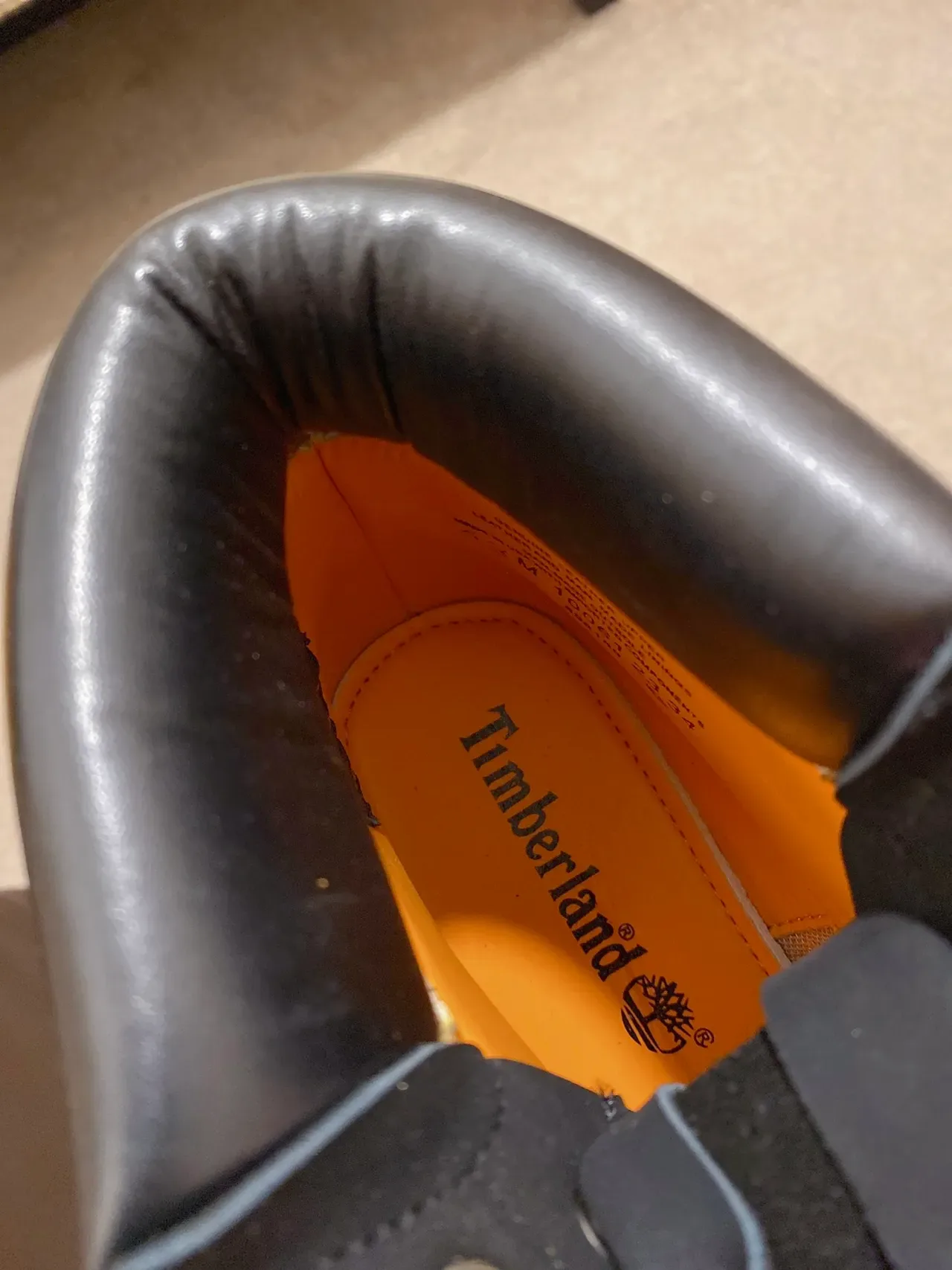 Timberland Premium بوت عمل 6 إنش أسود نابوك 4