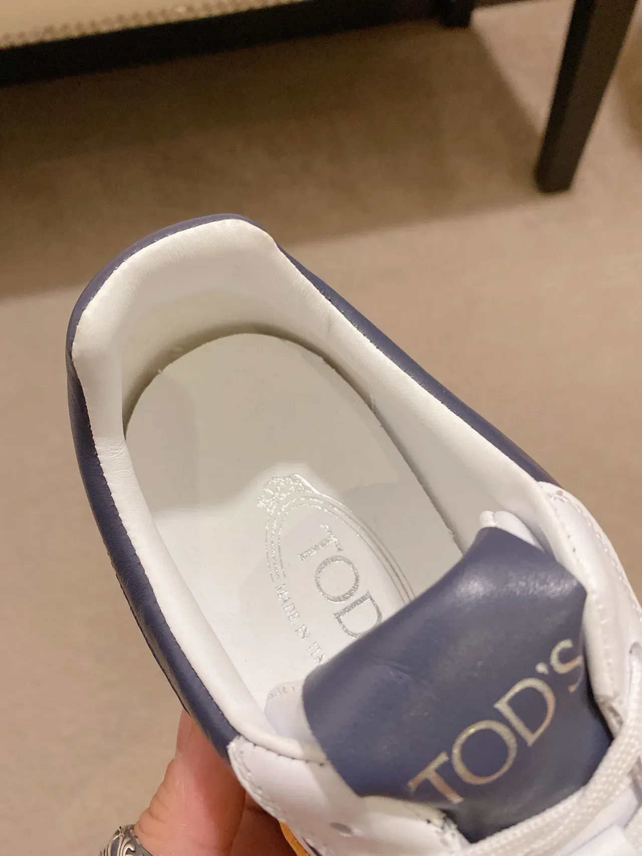 Tod's Di Bag Color-Block Suede and Leather Lifestyle Sneakers 6
