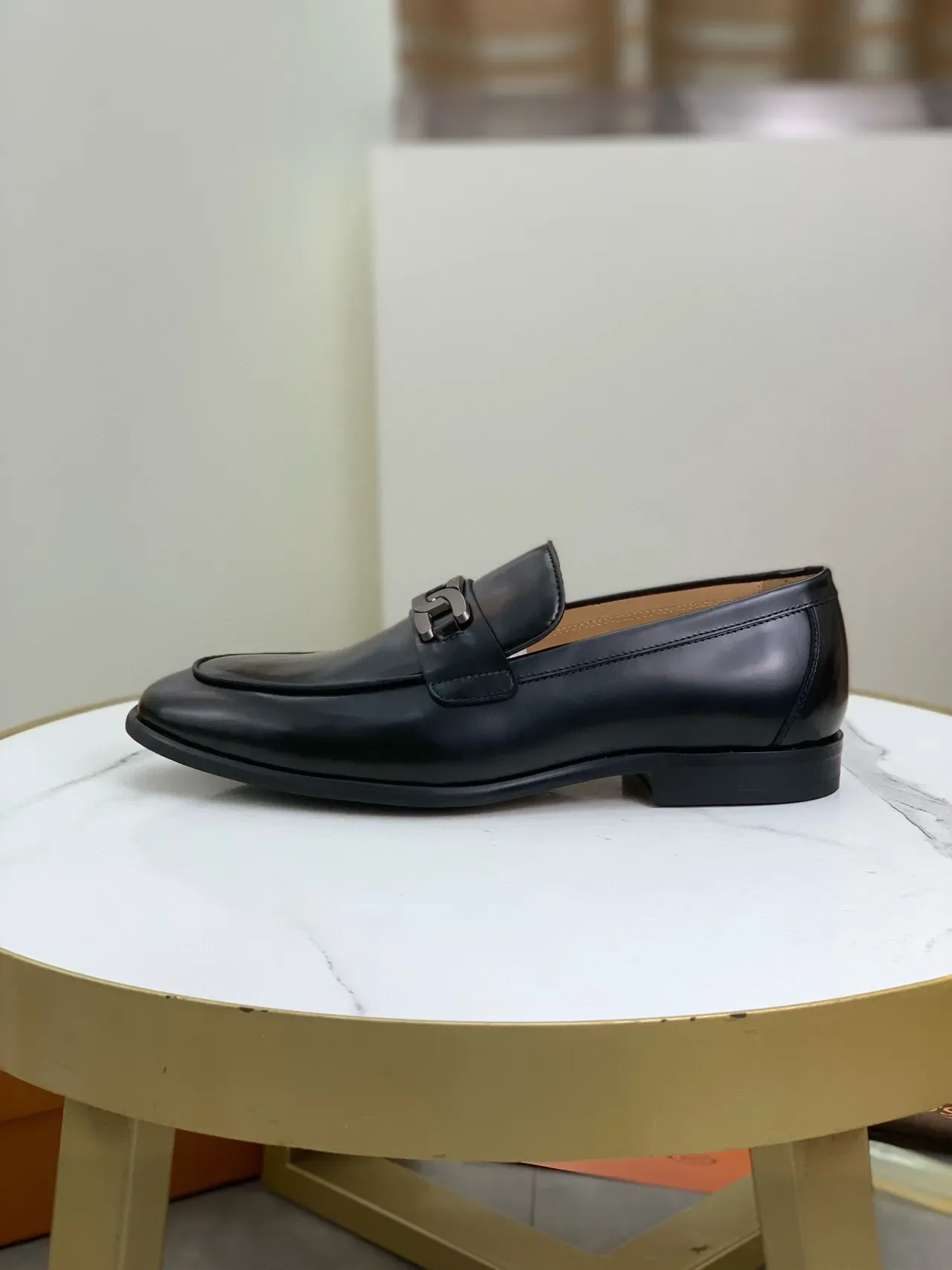 Tod's Horsebit Loafer Cuir Noir Slip-On 6