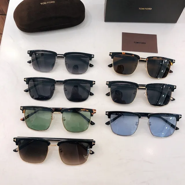 Tom Ford Harper Black and Silver Gradient Sunglasses 3