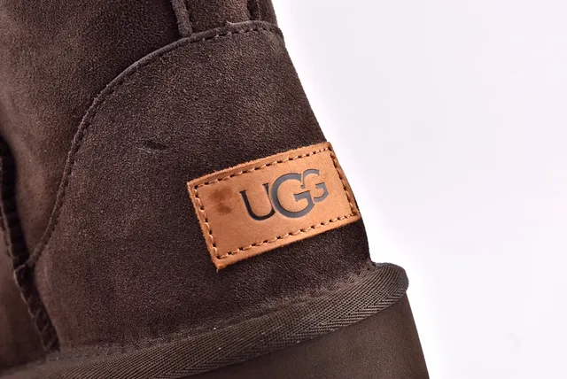 UGG Classic Mini Brown Suede Snow Boots 5
