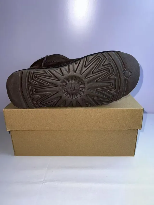 UGG Classic Short Brown Suede Snow Boots 2