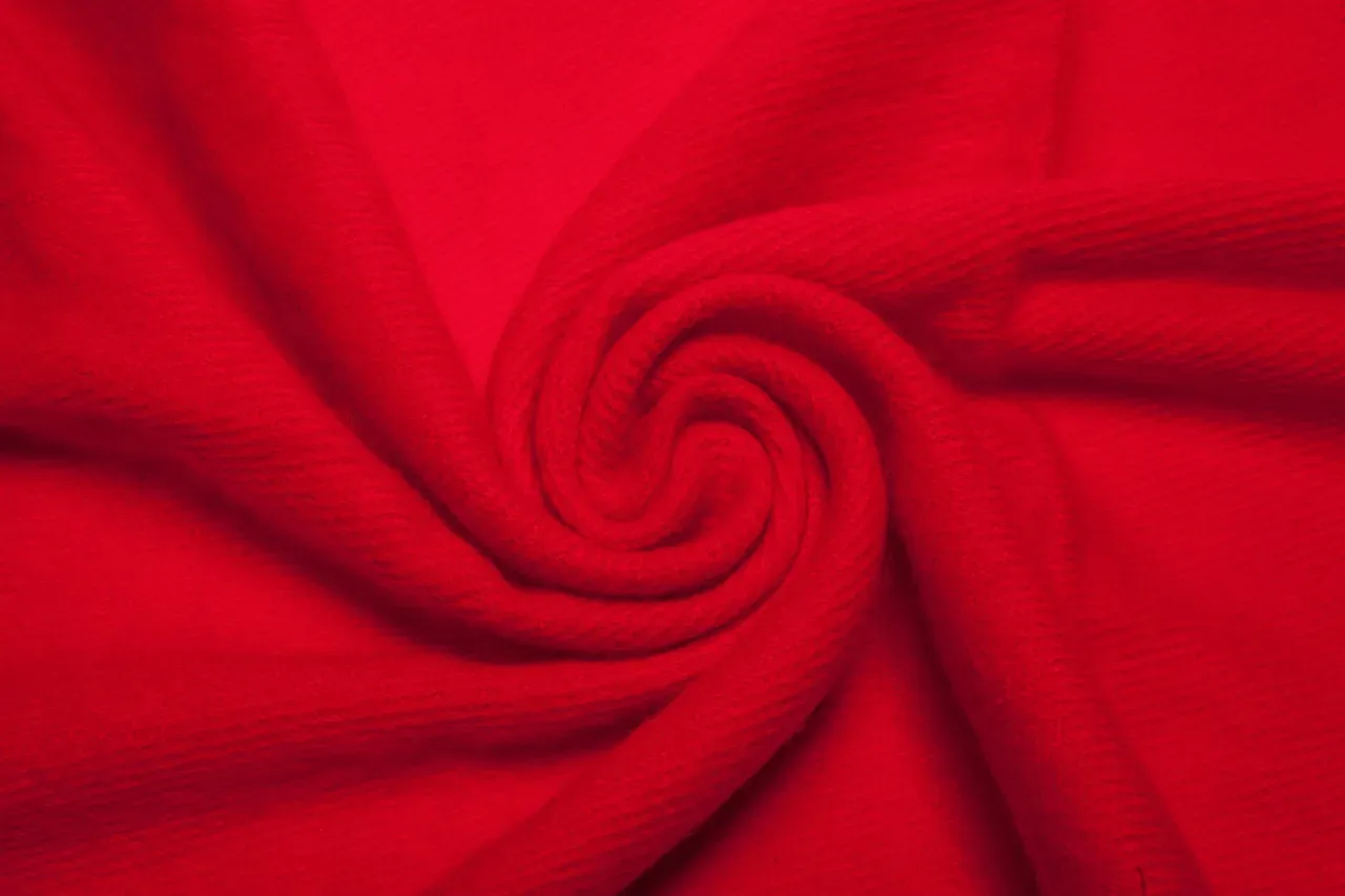 UGG Red Knitted Fringed Scarve 8