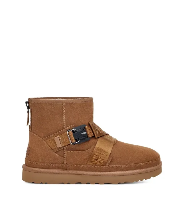 UGG Strap Detail Tan Suede Snow Boot 2