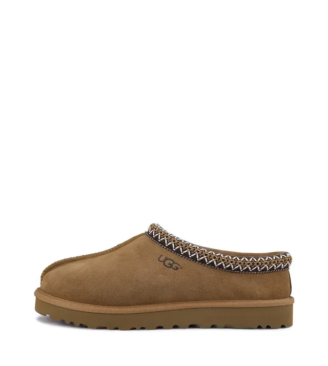 UGG Tasman Brown Beige Suede Upper Braided Trim Casual Shoes 3