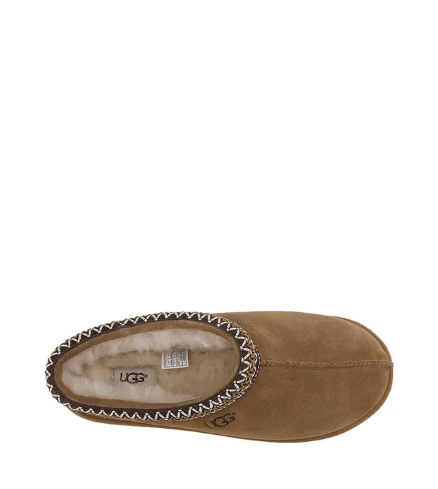UGG Tasman Brown Beige Suede Upper Braided Trim Casual Shoes 5