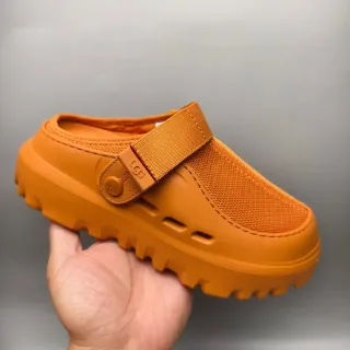 UGG Tasman Orange Mesh Strap Clog
