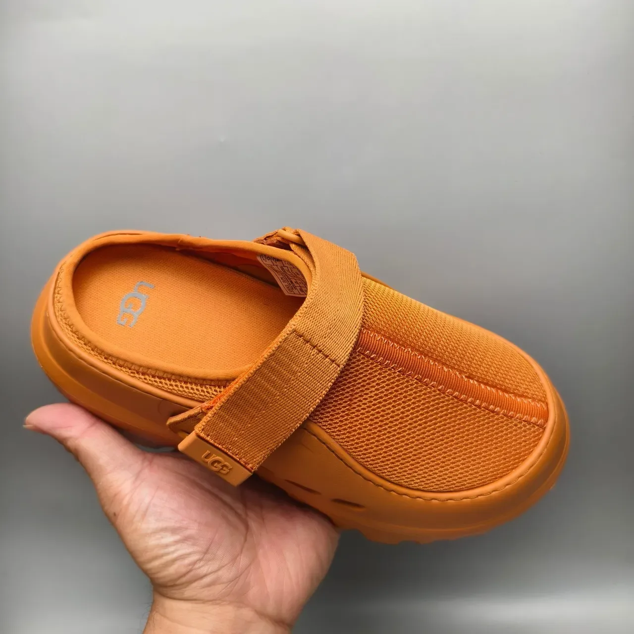 UGG Tasman কমলা জাল স্ট্র্যাপ ক্লগ 3