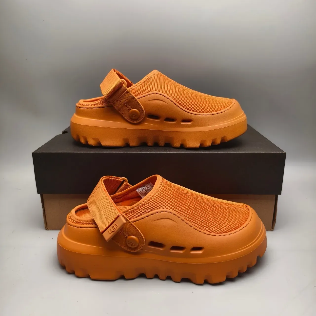 UGG Tasman কমলা জাল স্ট্র্যাপ ক্লগ 5