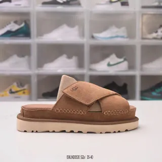 UGG نعال تاسمان نمط حزام متقاطع من السويد