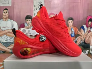 Under Armour Curry Flame Red Basketball Shoes 2