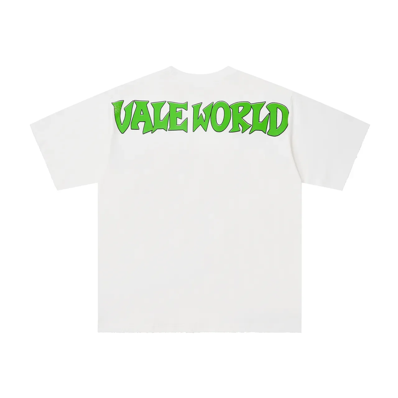 Vale Forever গ্রাফিক প্রিন্ট কালো ও অফ-হোয়াইট টি-শার্ট 10