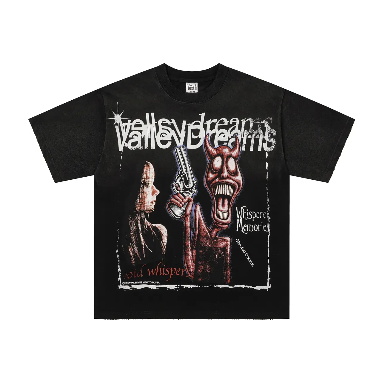 تي شيرت بطباعة جرافيك Vale Forever Valley Dreams 9