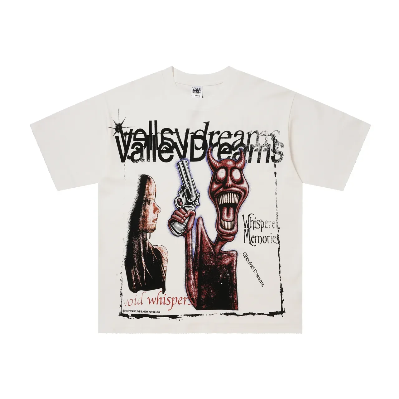 تي شيرت بطباعة جرافيك Vale Forever Valley Dreams 11