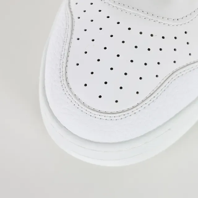 Valentino Rockstud All-White Leather Lifestyle Sneakers 5