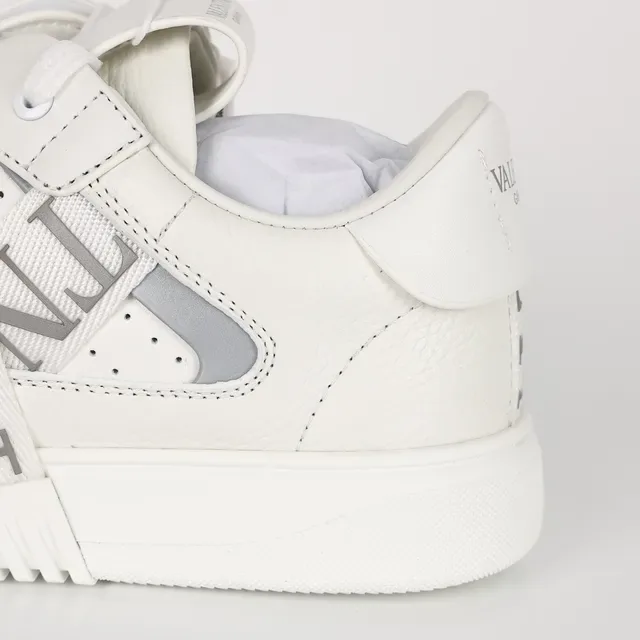 Valentino VLTN Sneakers Lifestyle Blanc et Gris 4