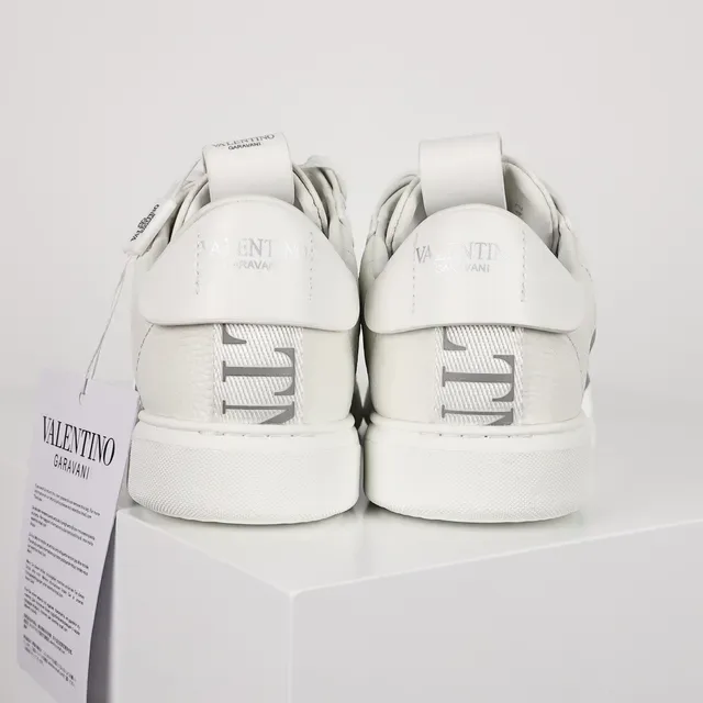 Valentino VLTN Sneakers Lifestyle Blanc et Gris 8