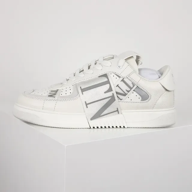 Valentino VLTN Sneakers Lifestyle Blanc et Gris 9