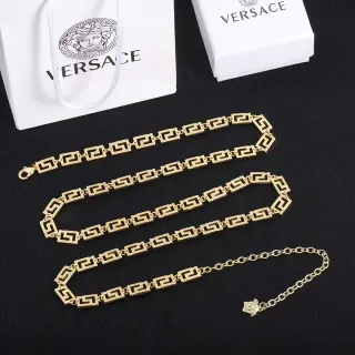 Versace Greca Odissea Collares con Enlaces de Llave Griega en Tono Dorado