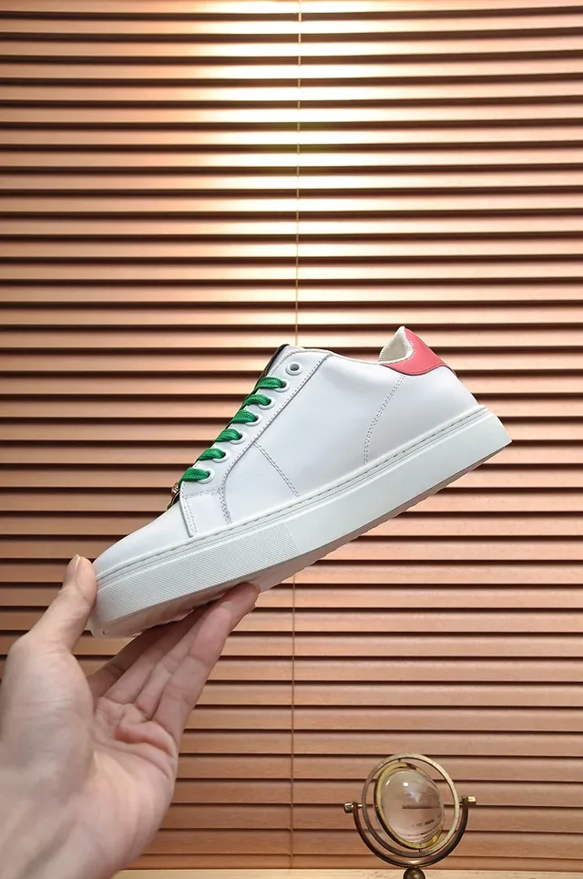 Versace Jeans Couture Blanc Vert Rouge Brodés Lifestyle Sneakers 6