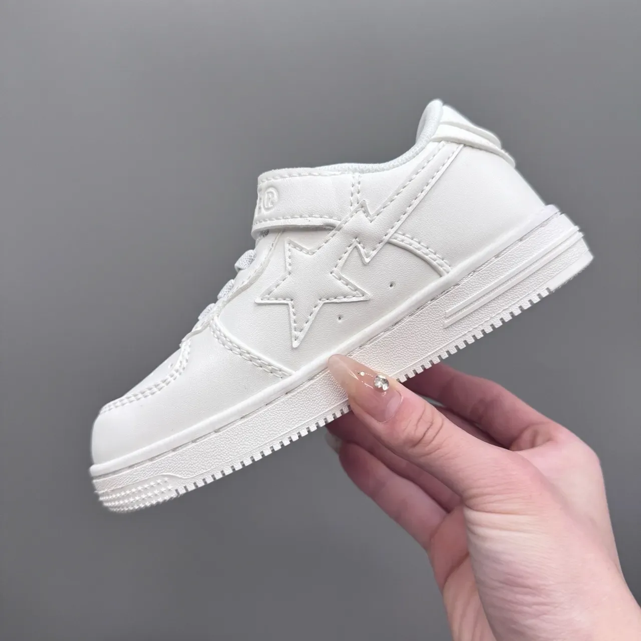 A Bathing Ape BAPE STA Chaussures Lifestyle Vert Rouge Étoile 23