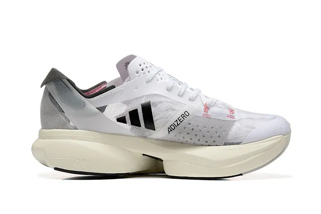 Adidas Adios Pro Lightstrike Pro White Black Running Shoes 6