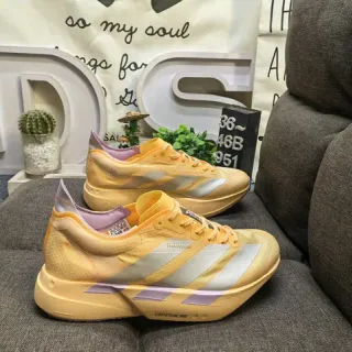 Adidas Adios Pro Jaune Argent Violet Chaussures de course
