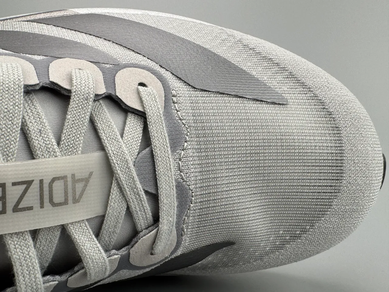 Adidas Adizero Evo.S Light Gray Running Shoes 2