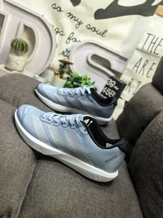 Adidas Aquerro SK Light Blue-Gray Lifestyle Sneakers 7