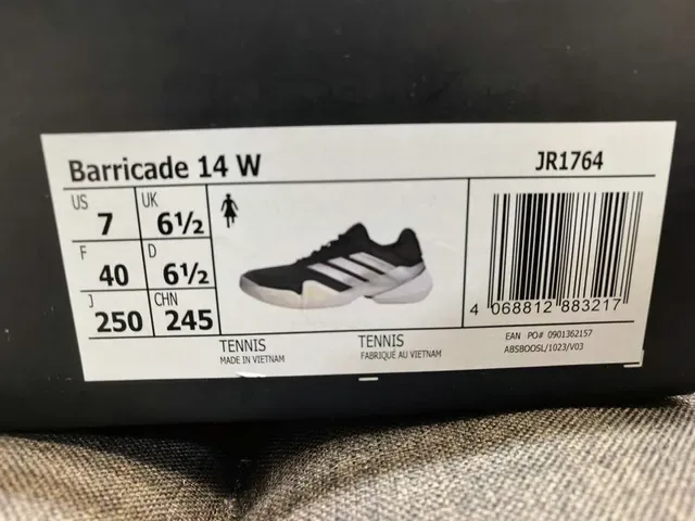 Adidas Black and Silver Three-Stripe Mesh Training Sneakers 2