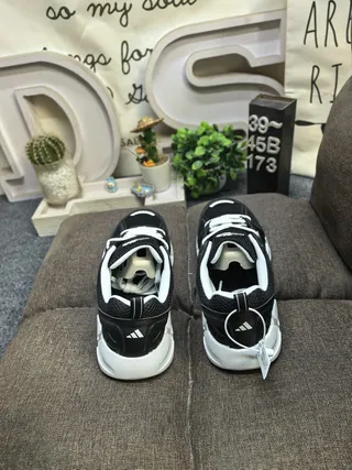 Adidas Black and White Lifestyle Sneakers 8