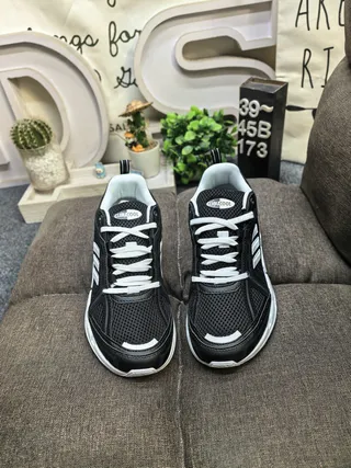 Adidas Black and White Lifestyle Sneakers 10