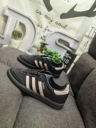 Adidas Black Beige Low-Top Cupsole Lifestyle Sneakers 7