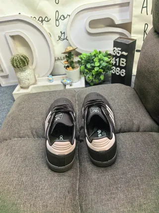 Adidas Black Beige Low-Top Cupsole Lifestyle Sneakers 8