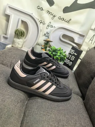Adidas Black Beige Low-Top Cupsole Lifestyle Sneakers 9