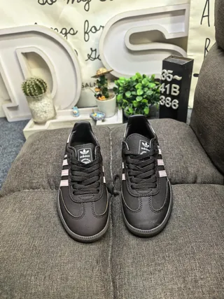 Adidas Black Beige Low-Top Cupsole Lifestyle Sneakers 10