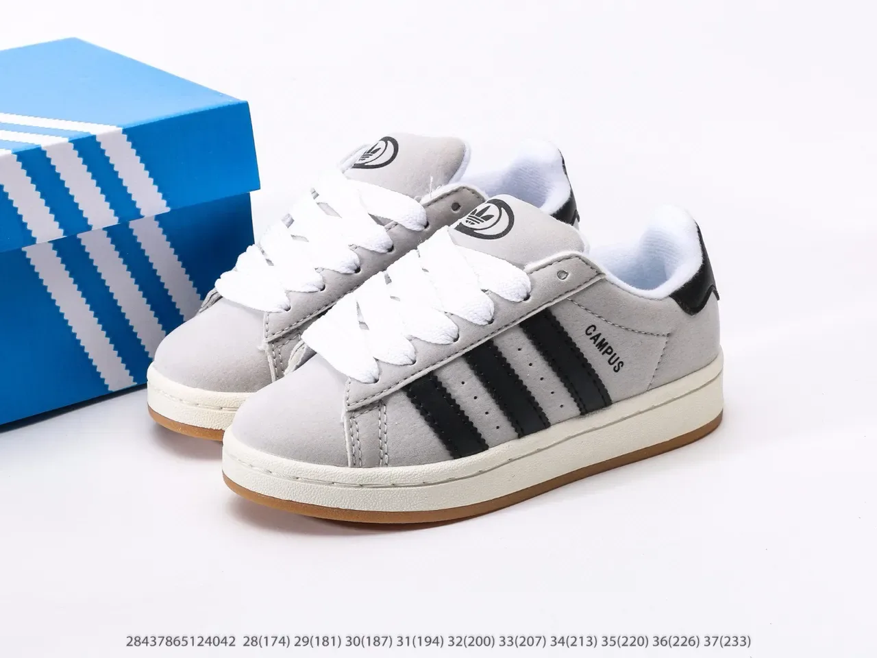 Adidas Campus Beige White Pink Lifestyle Sneakers 11